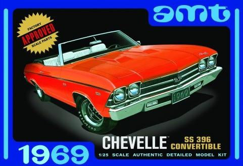 AMT 823 1969 Chevrolet Chevelle SS 396 Convertible