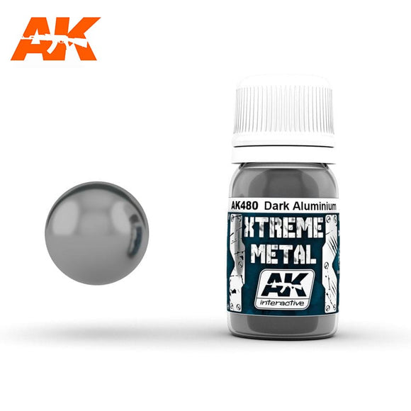 AK-Interactive AK480 Xtreme Metal Dark Aluminium