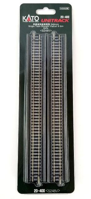 Kato 20-400 Single Straight Track Viaduct 248mm