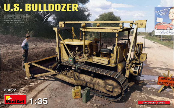 Miniart 38022 U.S. Bulldozer