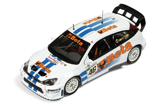 IXO RAM369 Ford Focus RS WRC 2007 - Rally Monza - Valentino Rossi