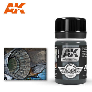 AK-Interactive AK2040 Wash – Exhaust 35ml