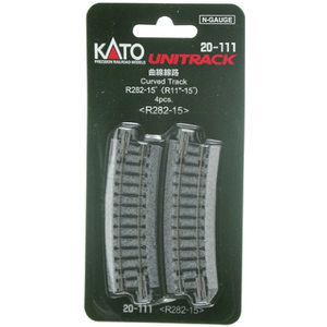 Kato 20-111 Unitrack Curve 282mm R 15* (4)