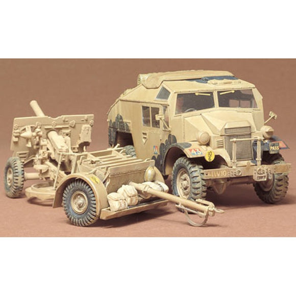 Tamiya 35044 British 25pdr. Field Gun & Quad Gun Tractor