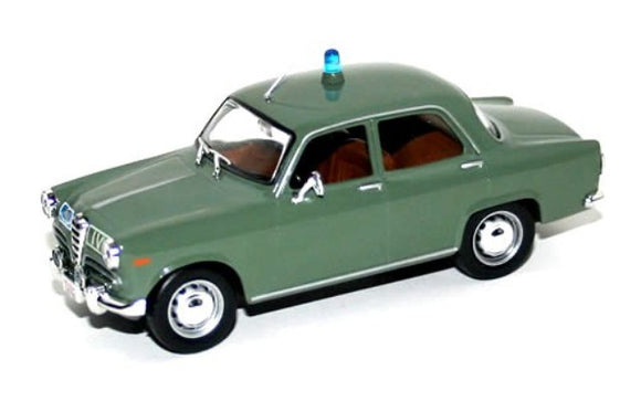 IXO CIXJ55 1959 Alfa Romeo Giulietta Police - Stradale Italy