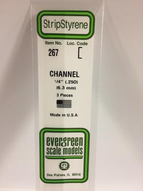 Evergreen 267 Channel - 6.30mm