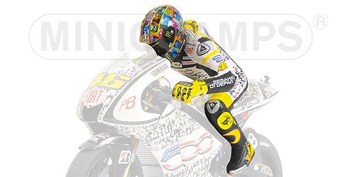 Minichamps 312100146 Valentino Rossi Figure - MotoGP 2010 Laguna Seca