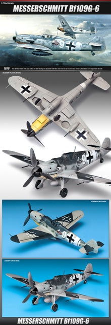 Academy 12467 Messerschmitt Bf109G-6