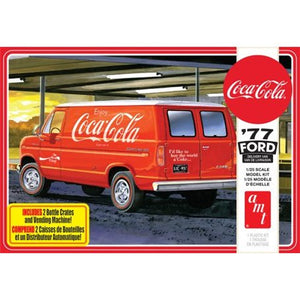 AMT 1173 1977 Ford Delivery Van - Coca-Cola - 1/25 Scale