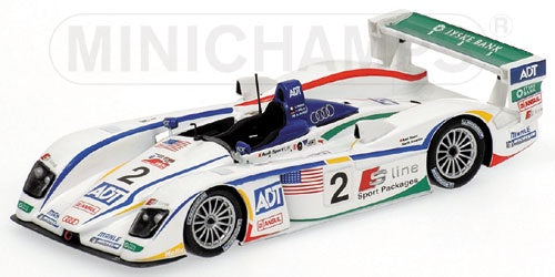 Minichamps 400051392 Audi R8 2005 #2 3rd Place LeMans