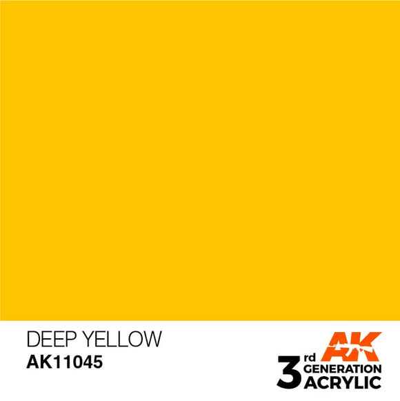 AK-Interactive AK11045 Deep Yellow Intense 17ml