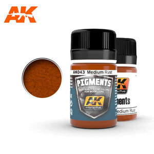 AK-Interactive AK043 Medium Rust Pigment