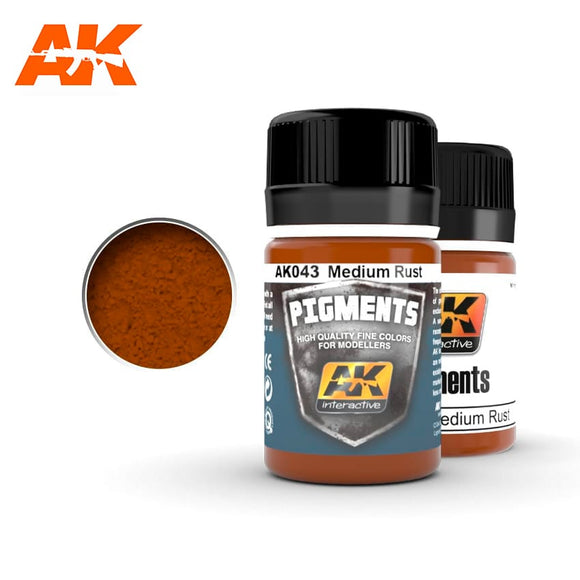 AK-Interactive AK043 Medium Rust Pigment