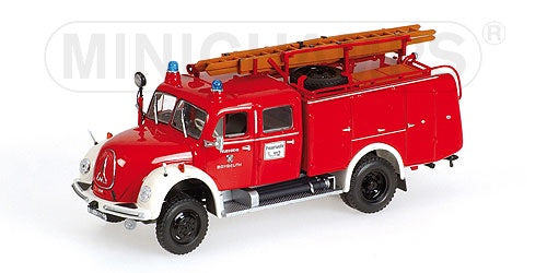 Minichamps 439141075 Magirus-Deutz Merkur A TLF 16 - Feuerwehr Bayreuth