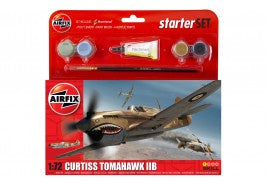 Airfix 55101 Curtiss Tomahawk IIB Starter Set – 1/72
