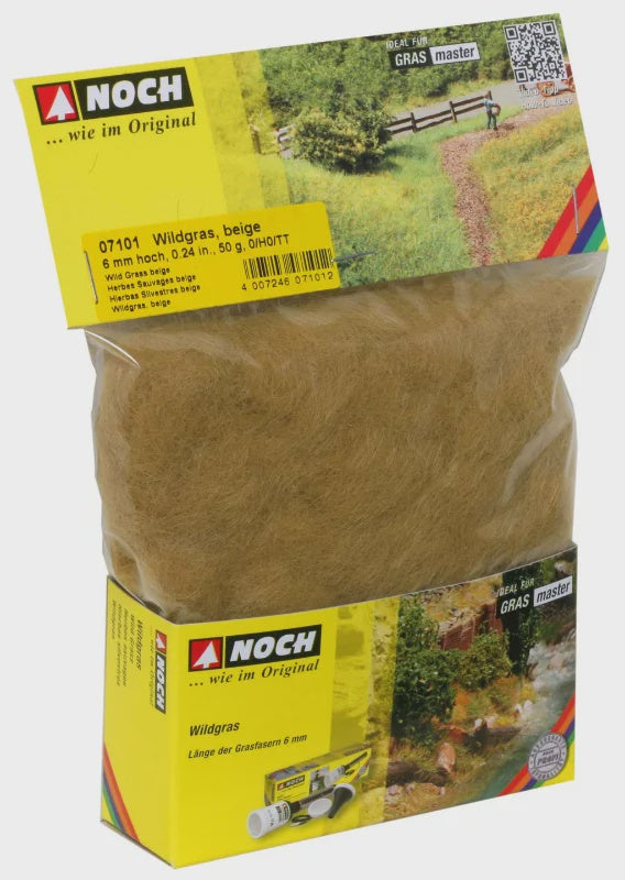 Noch 7101 Grass - Static mm - Beige - 50gm