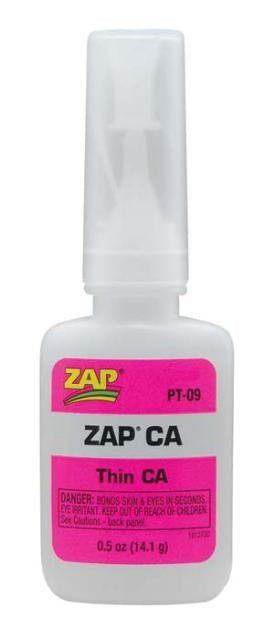 Zap PT09 Zap CA Thin 14.1gm - Pink
