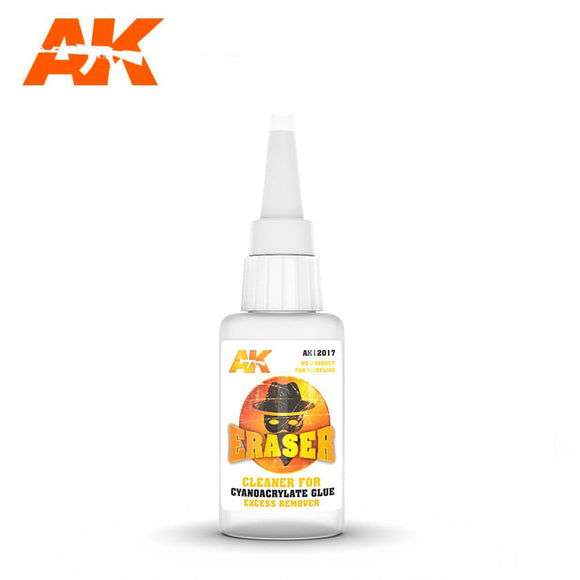 AK-Interactive AK12017 Cyanoacrylate Eraser 20g