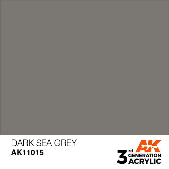AK-Interactive AK11015 3rd Generation Dark Sea Grey 17ml