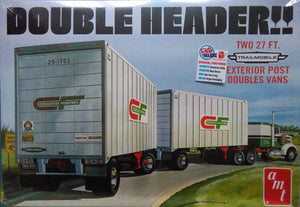 AMT 1132 Double Header Trailmobile 27ft Vans
