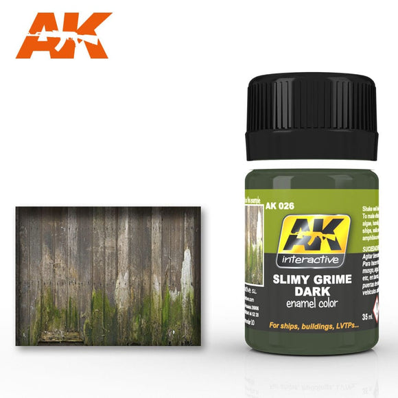 AK-Interactive AK026 Slimy Grime Dark 35ml