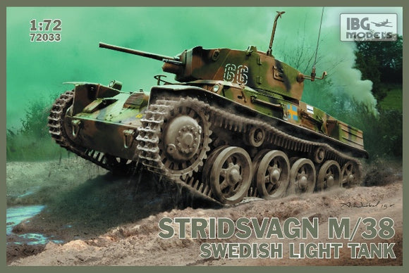 IBG 72033 Stridsvagn M/38 Swedish Light Tank