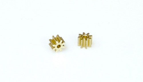 SRP 03072 Pinion Brass 1.5mm 8 Tooth (10)