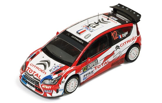IXO RAM377 Citroen C4 WRC 2009 - 2nd Rally Acropolis