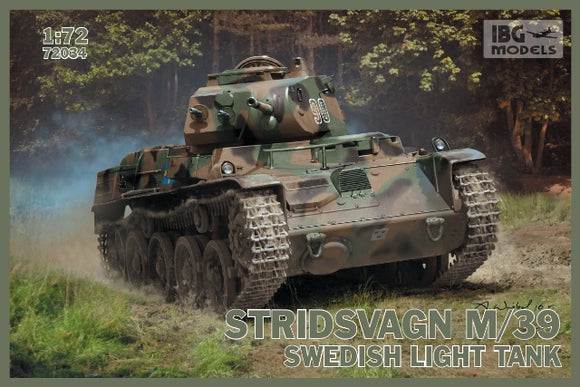 IBG 72034 Stridsvagn M/39 Swedish Light Tank