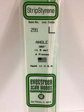 Evergreen 291 Angle - 1.50mm