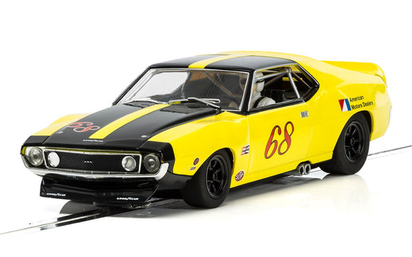 Scalextric C3921 AMC Javelin - #68 Yellow