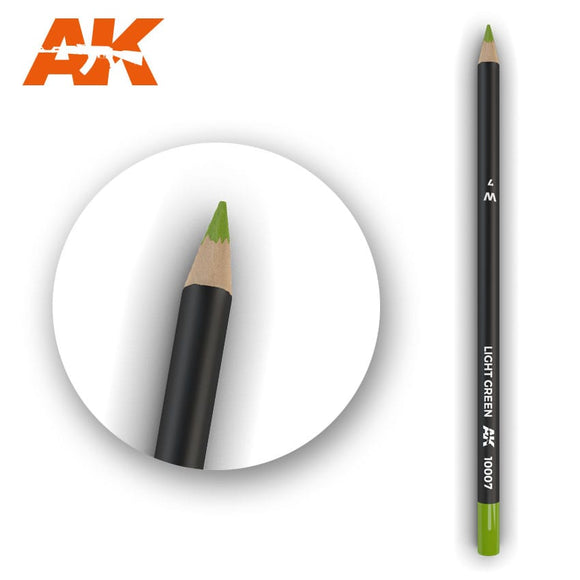 AK-Interactive AK10007 Watercolor Weathering Pencil - Light Green