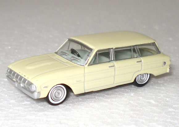 Road Ragers 1962 Ford XL Falcon Wagon Cassea Yellow