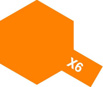 Tamiya Acrylic Orange X6