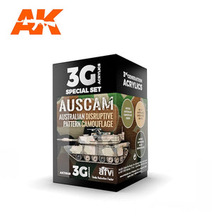 AK-Interactive AK11649 AUSCAM Colors Set