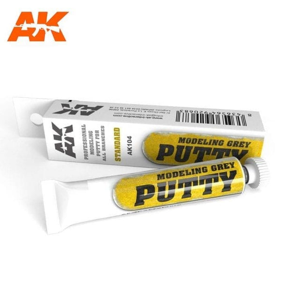 AK-Interactive AK104 Modelling Putty - Grey - 20ml