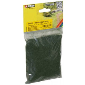 Noch 8320 Grass - Static 2.5mm - Marsh Green - 20gm