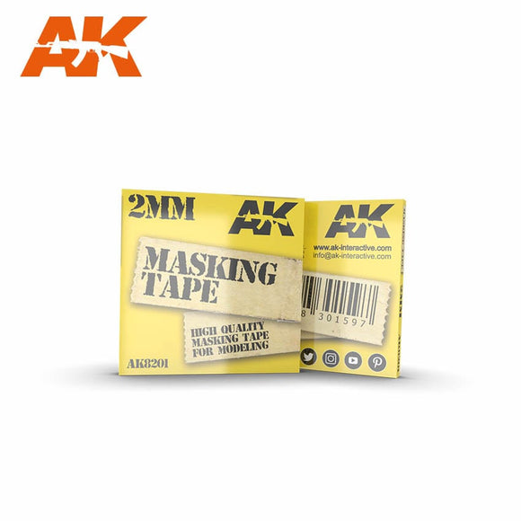 AK-Interactive AK8201 Masking Tape - 2mm