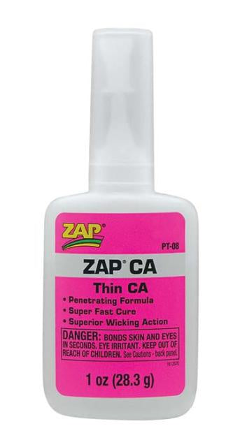 Zap PT08 Zap CA Thin 28.3gm - Pink
