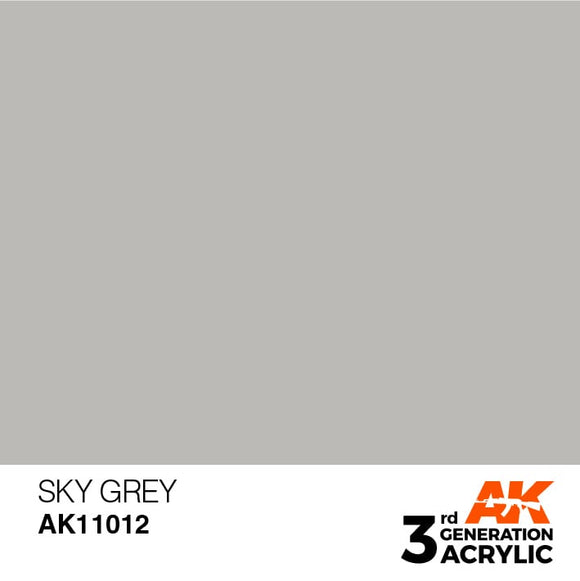 AK-Interactive AK11012 3rd Generation Sky Grey 17ml