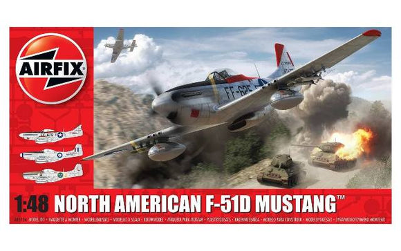 Airfix 05136 North American F-51D Mustang – 1/48