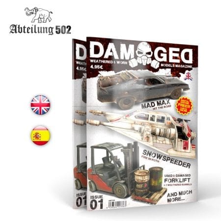 DAMAGED ABT701 Worn and Weathered Models Magazine - 01 (English)