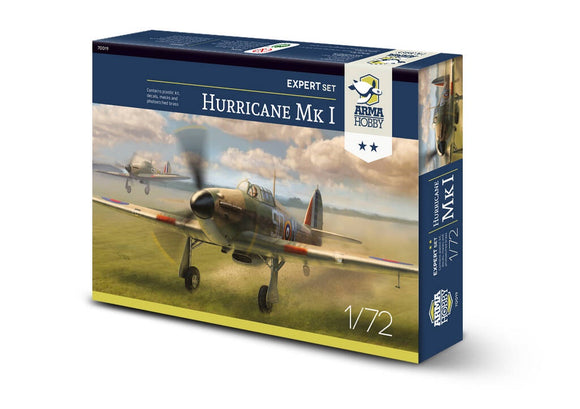 Arma Hobby 70019 Hurricane Mk.I Expert Set - 1/72