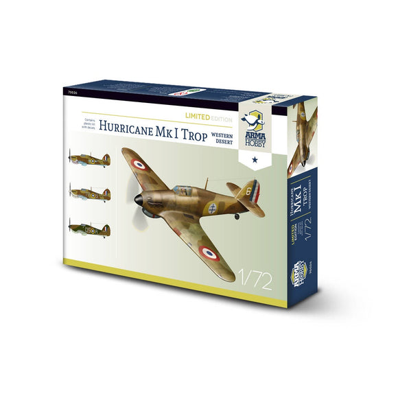 Arma Hobby 70026 Hurricane Mk.I Tropical Western Desert LE Australian Decals - 1/72