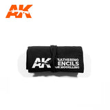 AK-Interactive AK10048 Weathering Pencil Set in Roll