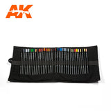 AK-Interactive AK10048 Weathering Pencil Set in Roll