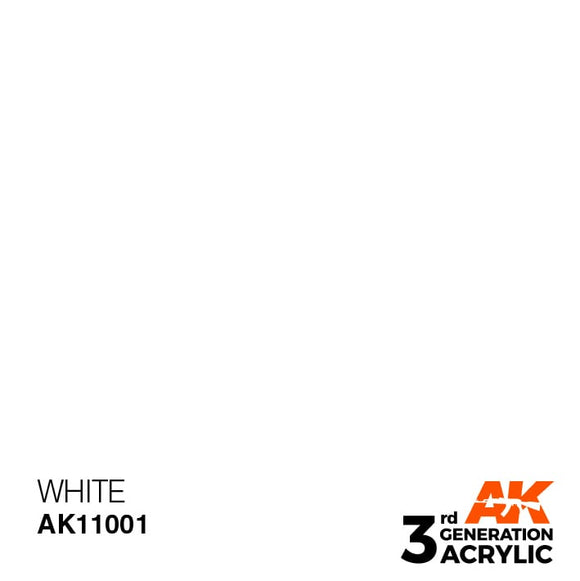 AK-Interactive AK11001 White - Intense