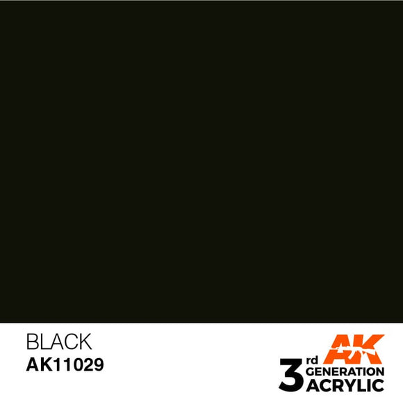 AK-Interactive AK11029 Black - Intense