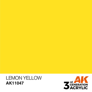 AK-Interactive AK11047 Lemon Yellow