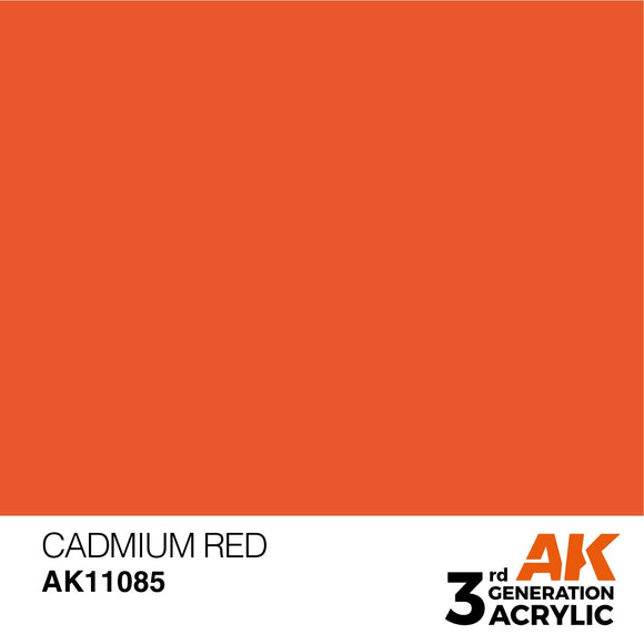 AK-Interactive AK11085 Cadmium Red